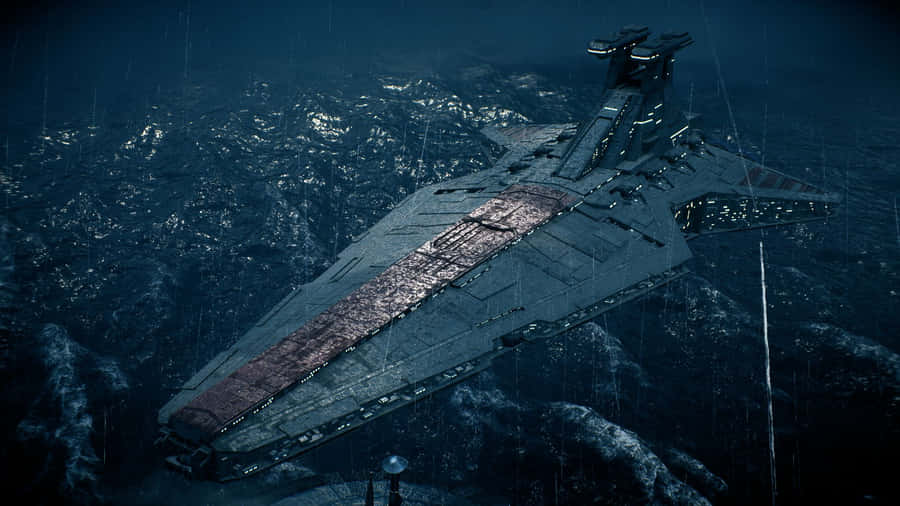 Stunning Aerial View Of Kamino City Wallpaper