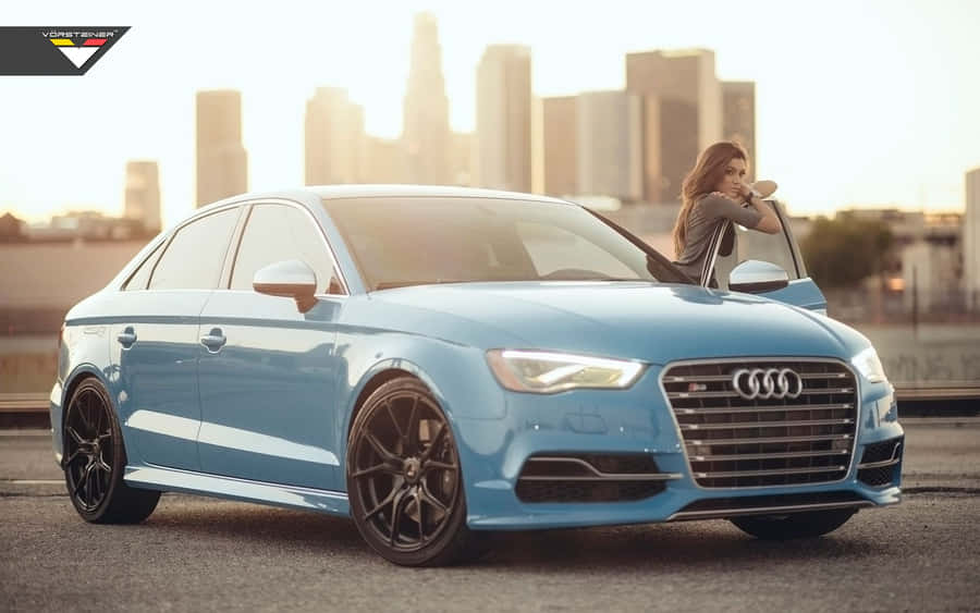 Stunning Audi S3 On The Move Wallpaper