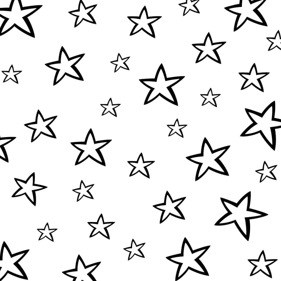 Stunning Black And White Star Wallpaper Wallpaper