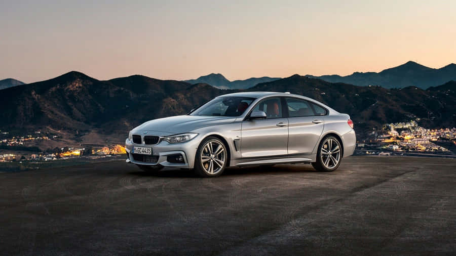 Stunning Bmw 4 Series In Action Wallpaper