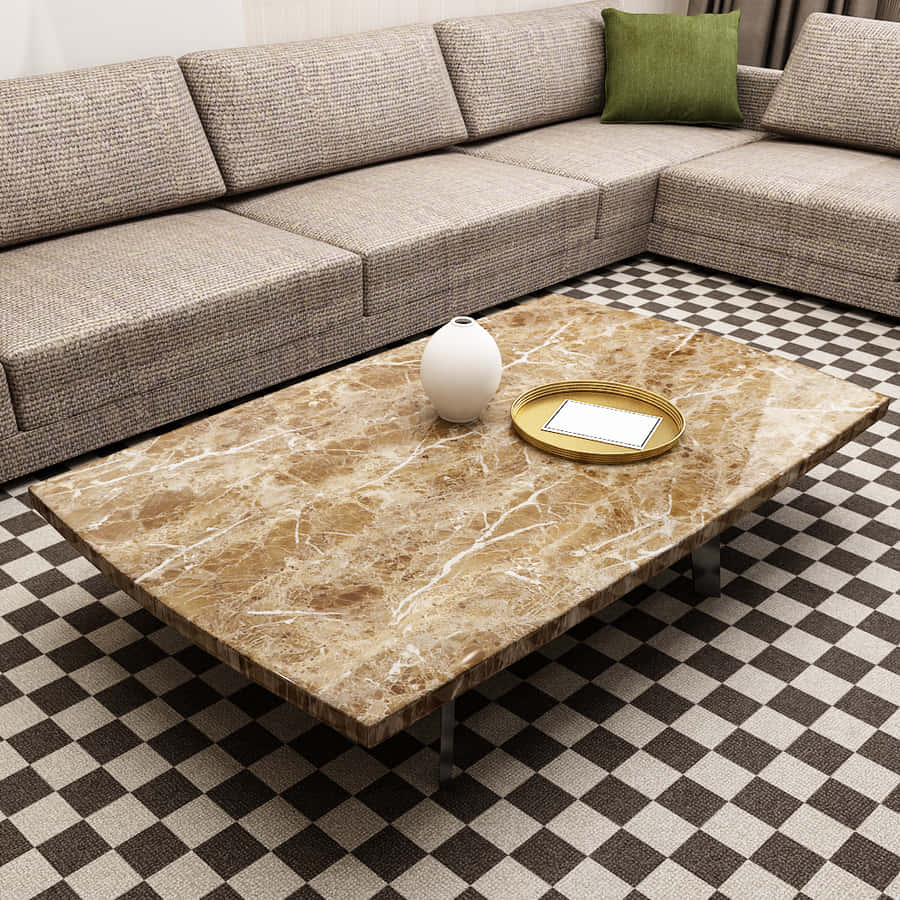 Stunning Brown Marble Texture Wallpaper