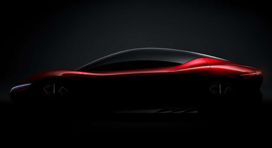 Stunning Byd Concept Car At A Car Exhibition Wallpaper