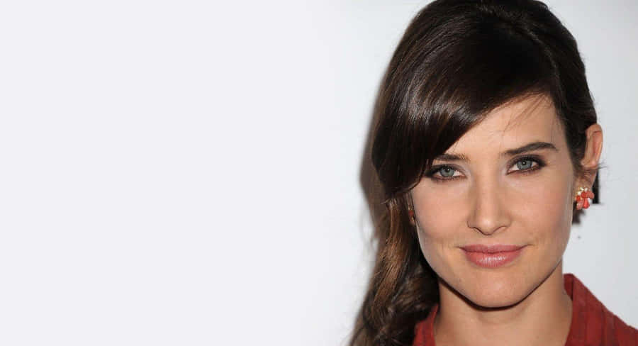 Stunning Cobie Smulders Portrait Wallpaper