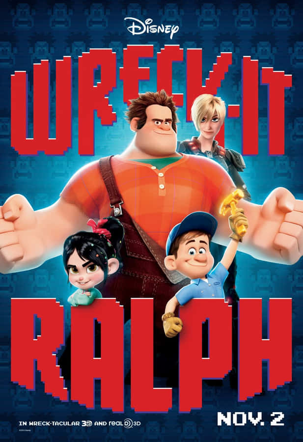 Stunning Disney 3d Movie Characters Wallpaper