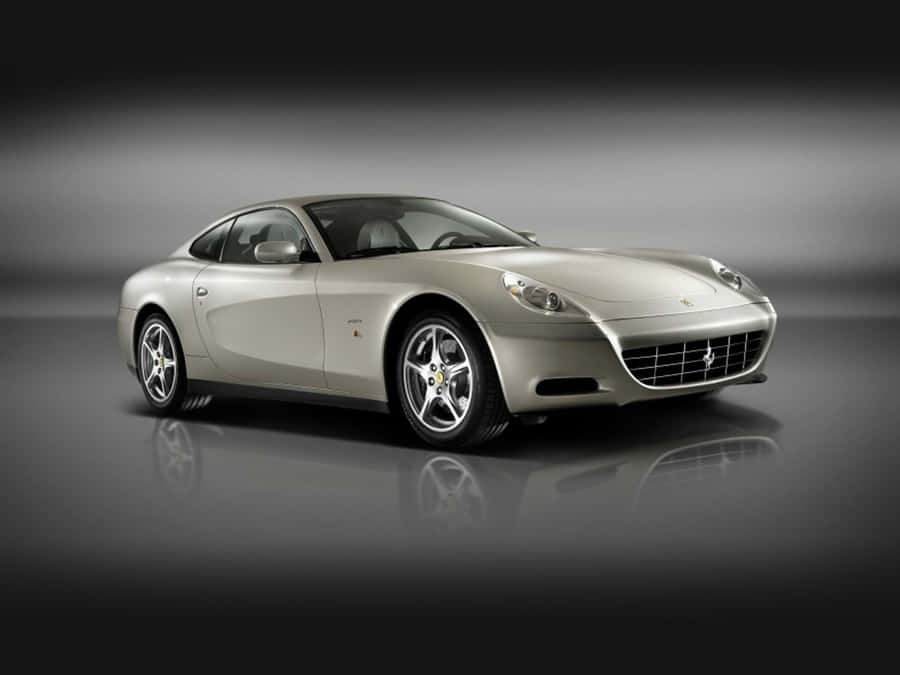 Stunning Ferrari 612 Scaglietti On Display Wallpaper