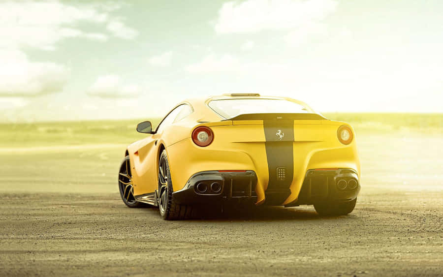 Stunning Ferrari F12 Berlinetta In Action Wallpaper