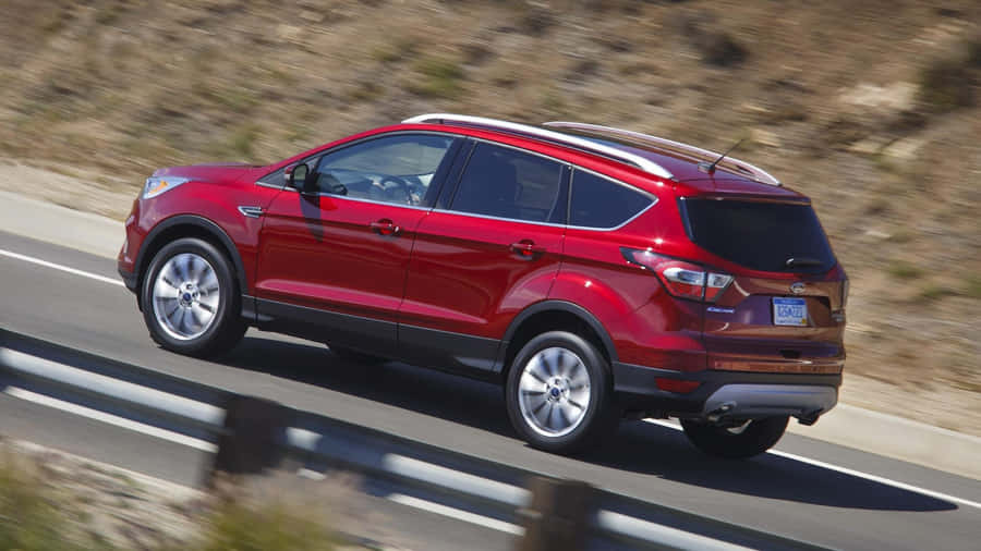 Stunning Ford Escape In The Great Outdoors Wallpaper