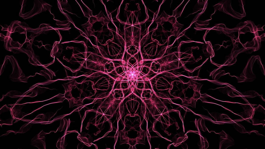 Stunning Fractal Electricity Design Wallpaper