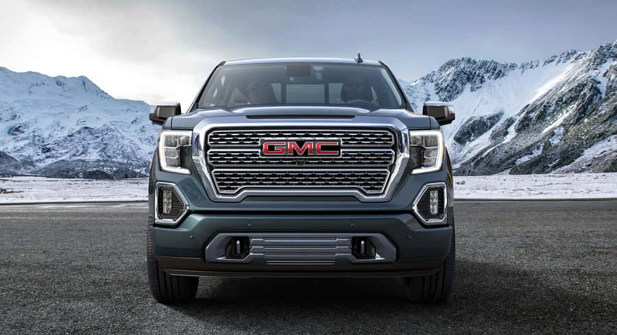 Stunning Gmc Yukon On The Road Wallpaper
