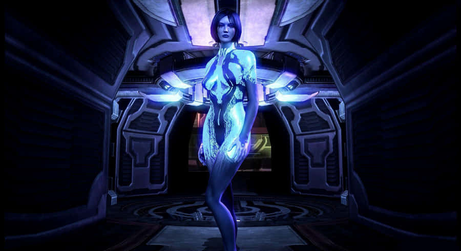 Stunning Halo Cortana Digital Artwork Wallpaper