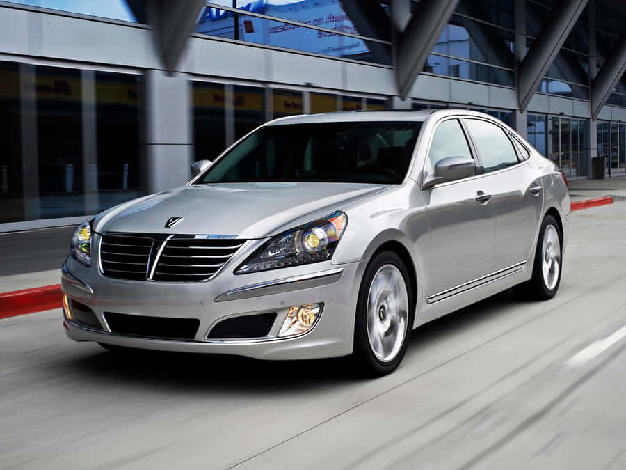 Stunning Hyundai Equus Luxury Sedan Wallpaper