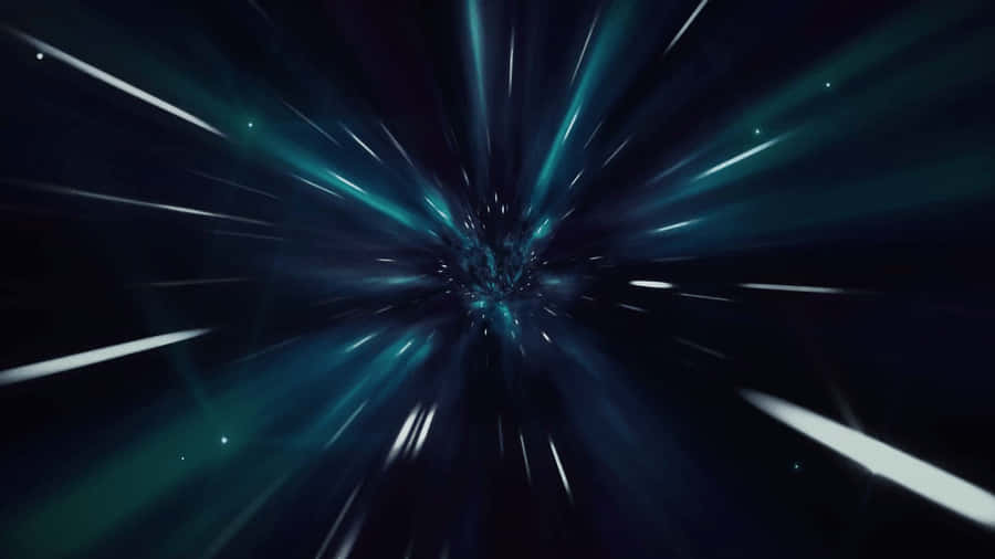 Stunning Interstellar Travel Through A Wormhole Wallpaper