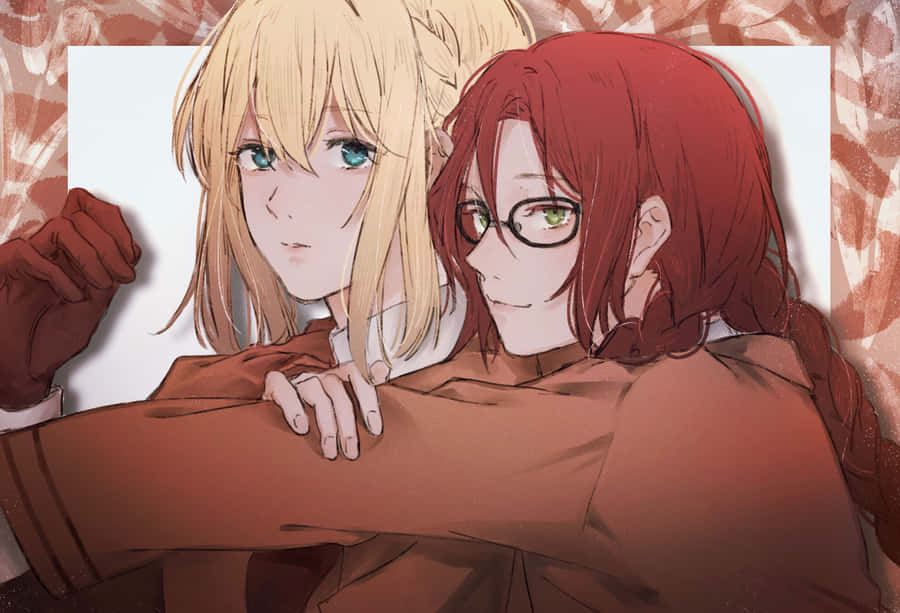 Stunning Isabella York Posing Outdoors Wallpaper