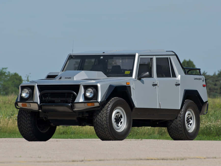 Stunning Lamborghini Lm002 In The Wild Wallpaper