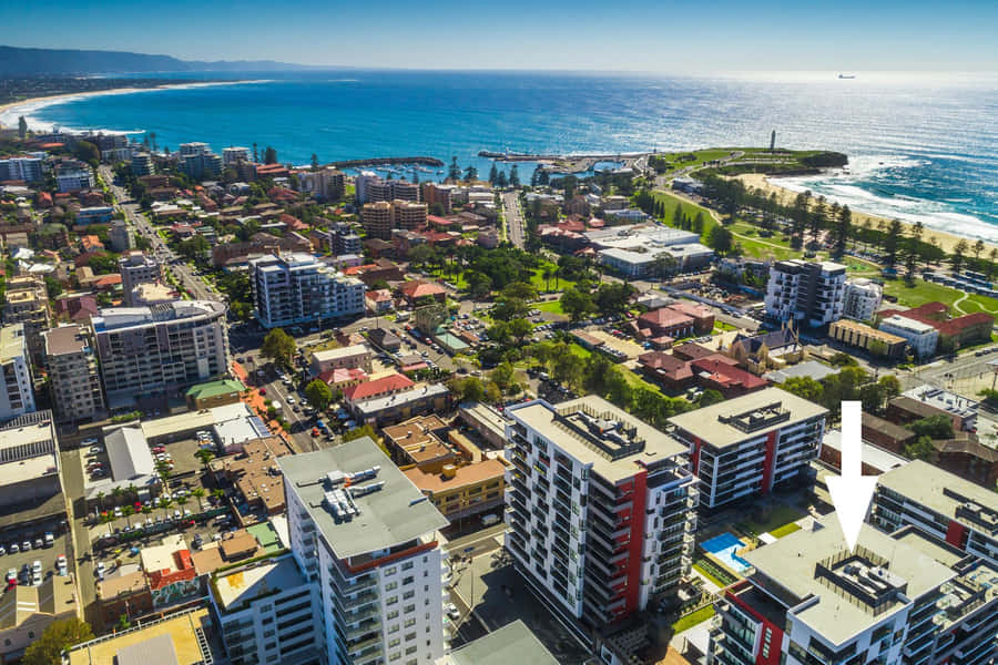 Stunning Landscape Of [insert What The Image Is About] In Wollongong Wallpaper