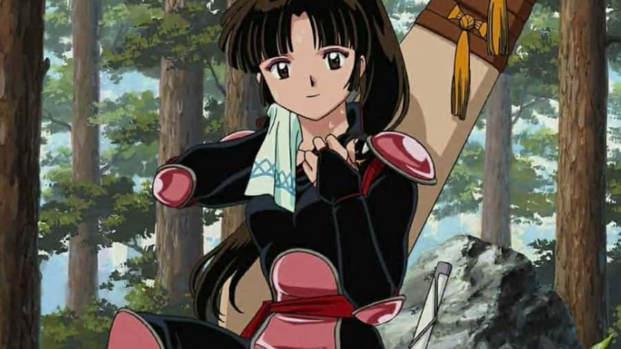 Stunning Landscape Of Sango River With Mountainous Background Wallpaper