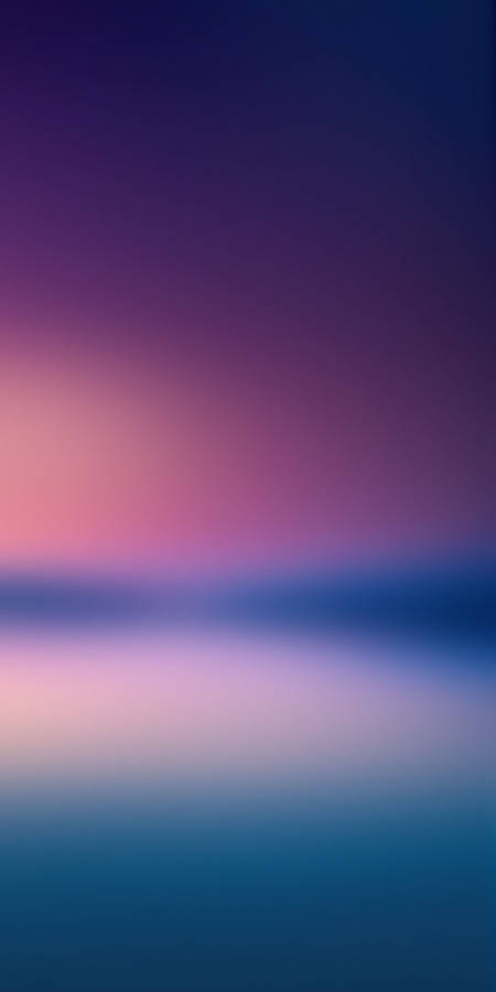 Stunning Lg Smartphone With Purple-blue Gradient Wallpaper