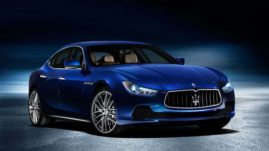 Stunning Maserati Ghibli In Motion Wallpaper