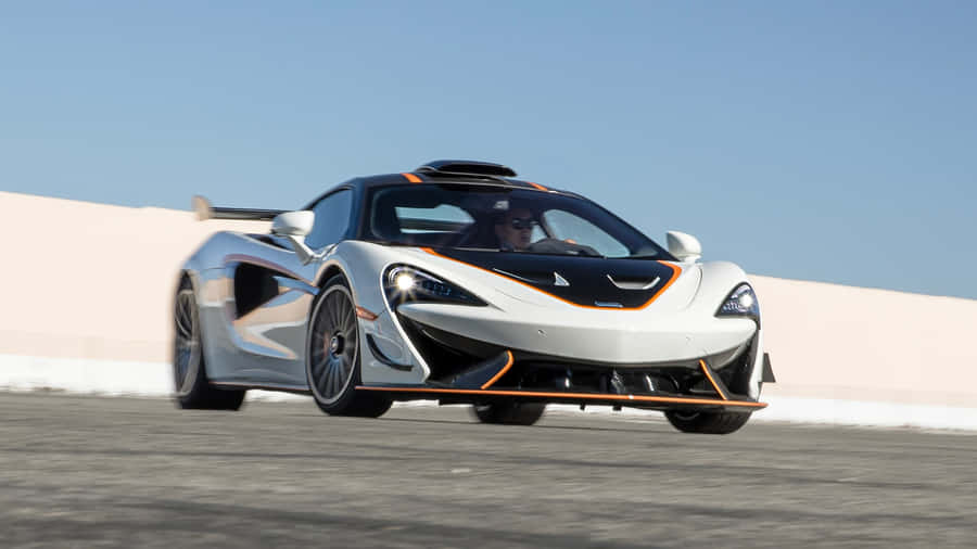 Stunning Mclaren 620r In Action Wallpaper