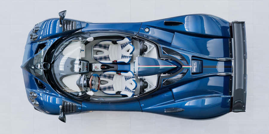 Stunning Pagani Zonda Hp Barchetta In Action Wallpaper