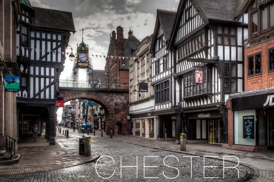 Stunning Panorama Of Chester, Uk Wallpaper