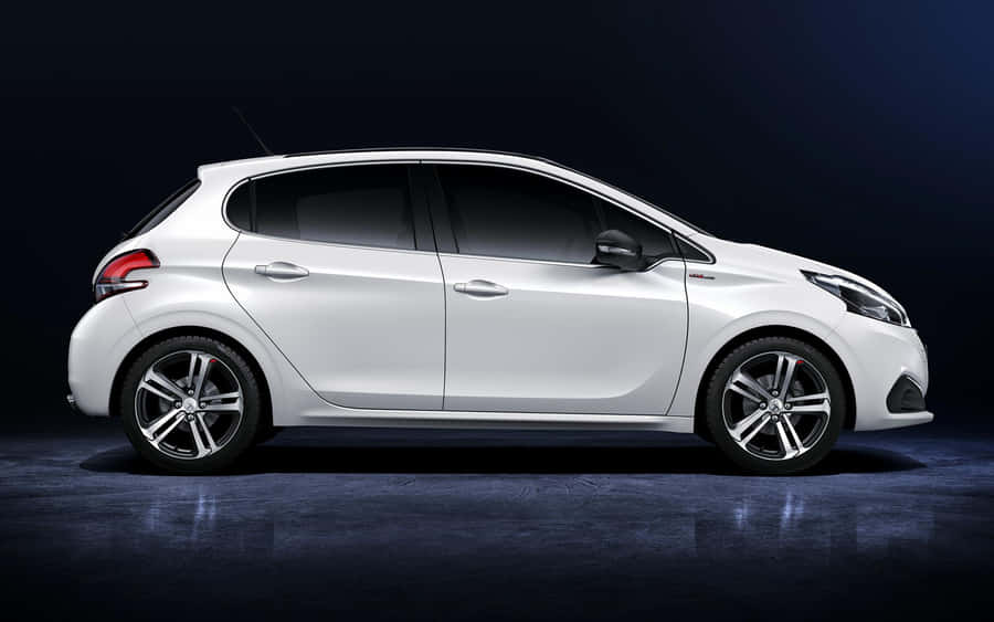 Stunning Peugeot 208 In Motion Wallpaper
