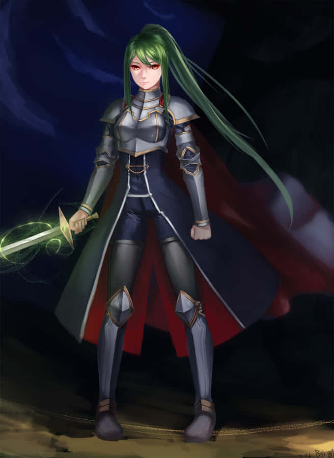 Stunning Portrait Of Crusch Karsten Wallpaper