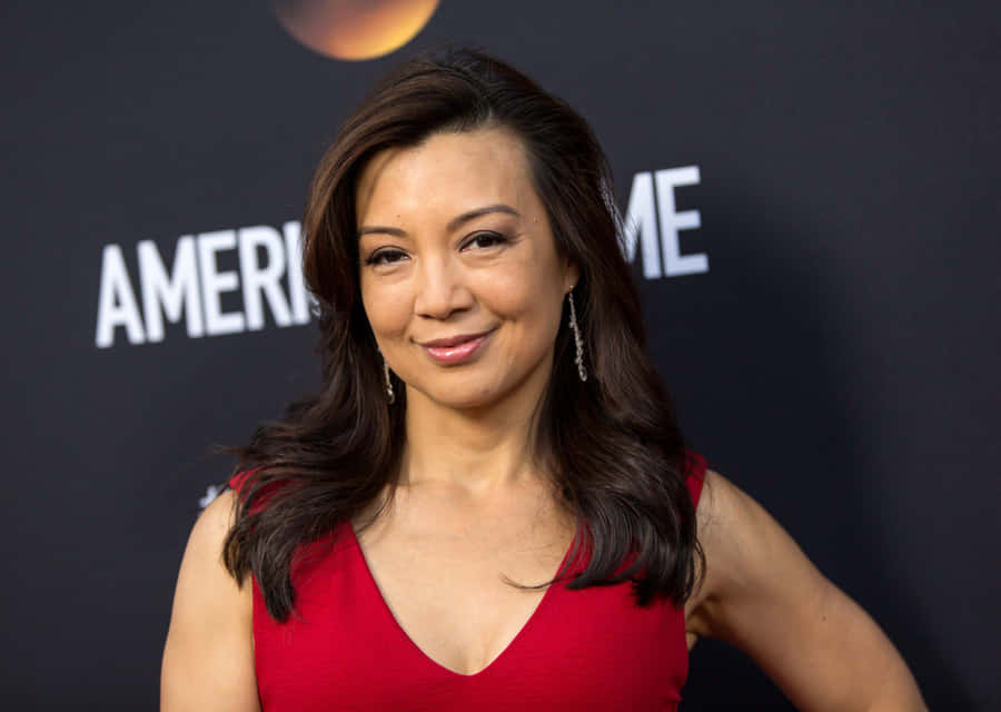 Stunning Portrait Of Ming-na Wen Wallpaper
