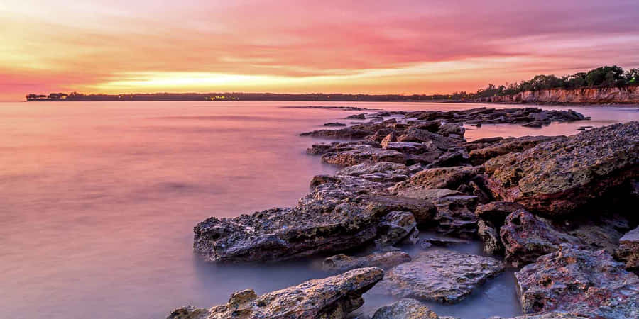 Stunning Twilight Over Darwin, Australia Wallpaper
