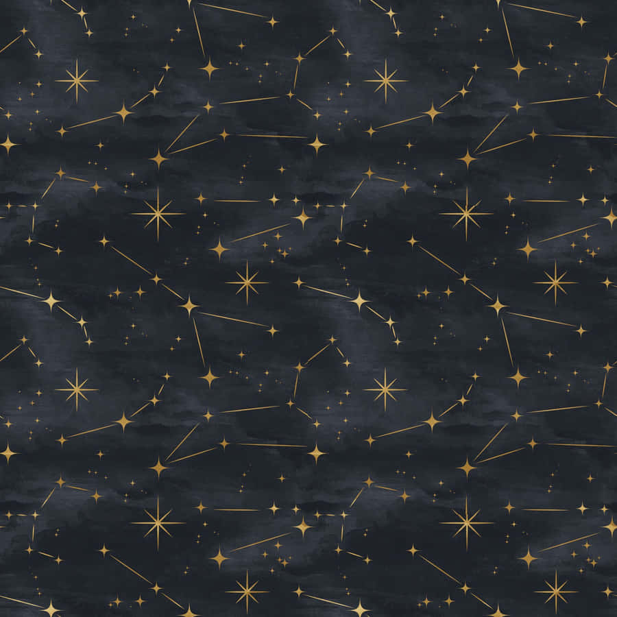Stunning View Of Constellations In The Night Sky Wallpaper