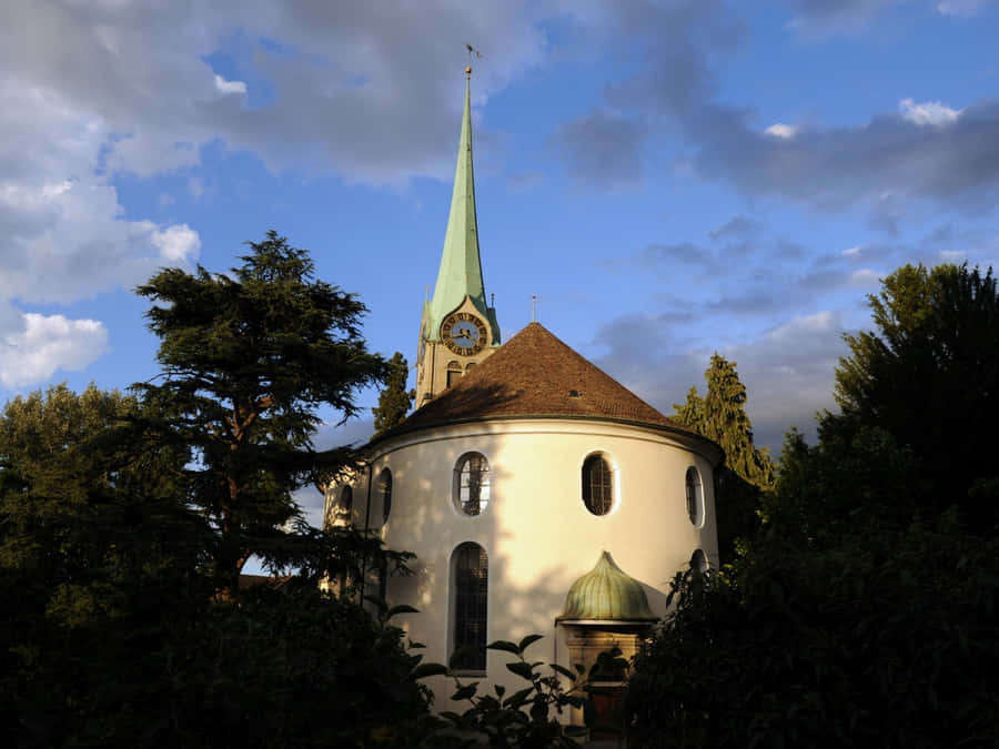 Stunning View Of Horgen, Switzerland Wallpaper