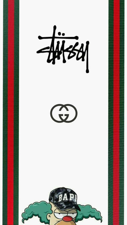 Stussy Gucci Crossover Artwork Wallpaper