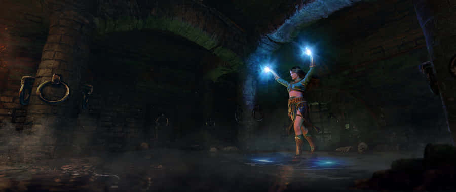 Stylish Adventure Awaits With Diablo 2 Resurrected. Wallpaper