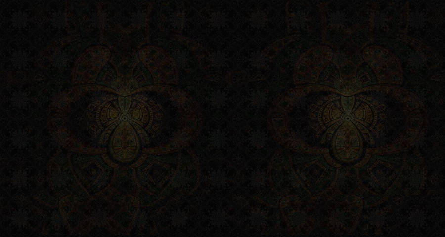 Stylish Black Mesoamerican Wallpaper
