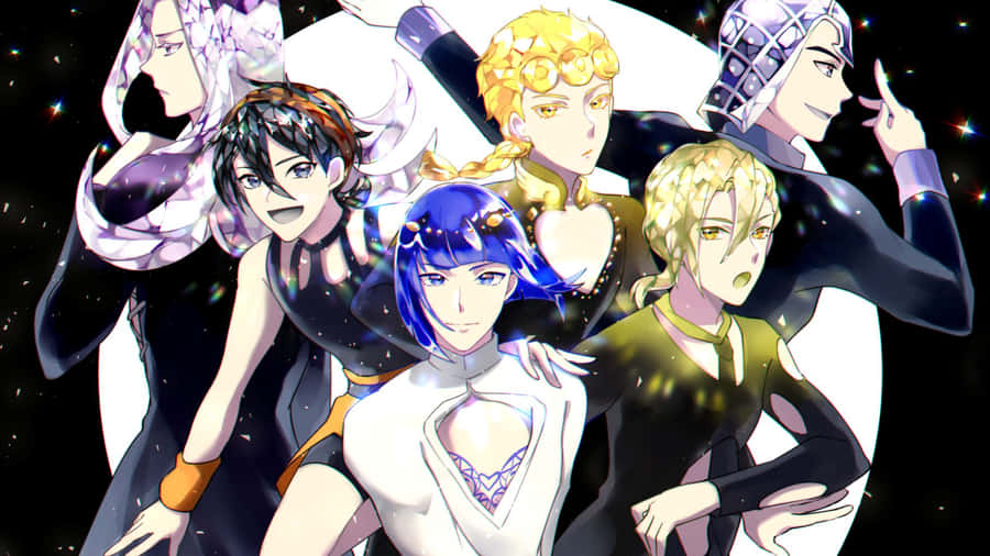 Stylish Bruno Bucciarati In Action Wallpaper