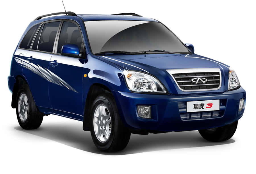 Stylish Chery Suv Cruising On The Open Road Wallpaper