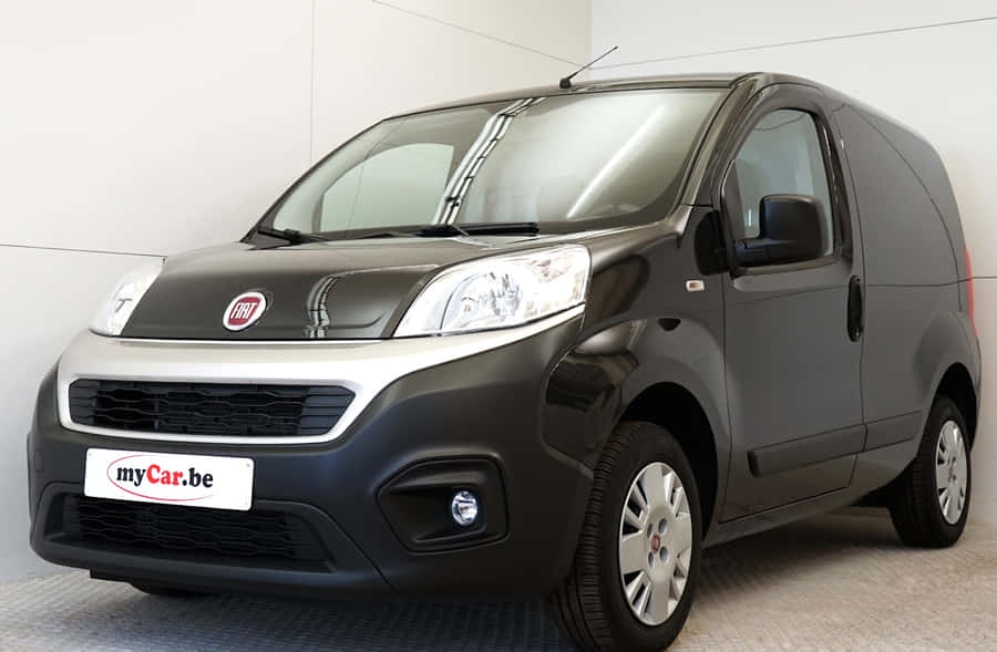 Stylish Fiat Fiorino On The Road Wallpaper