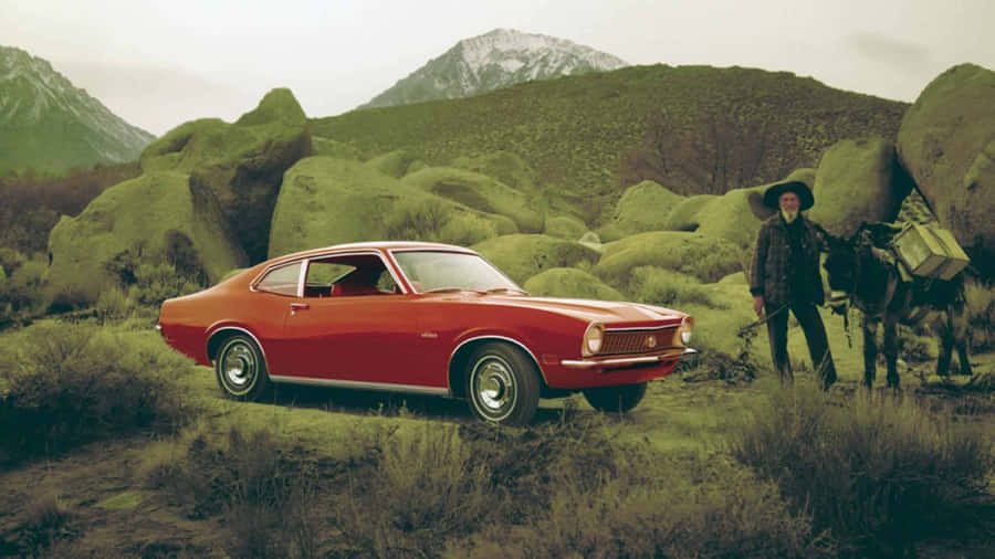 Stylish Ford Maverick On The Road Wallpaper