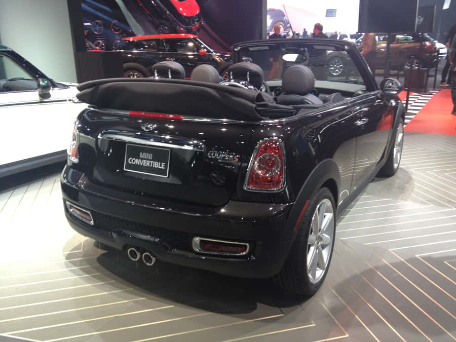 Stylish Mini Cooper S Convertible Soaking In The Sun Wallpaper