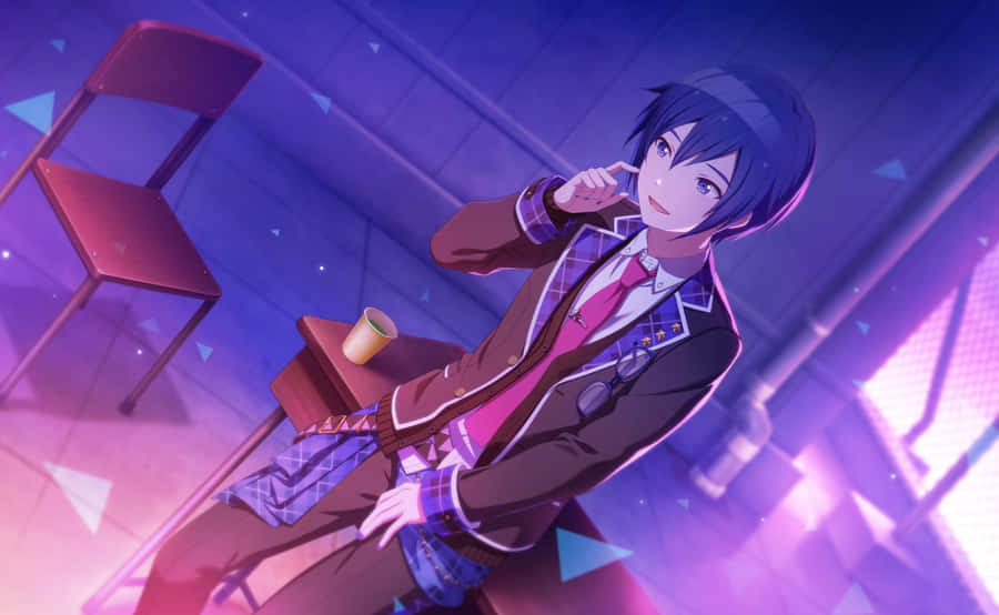 Stylish Performer Stage Presence Wallpaper