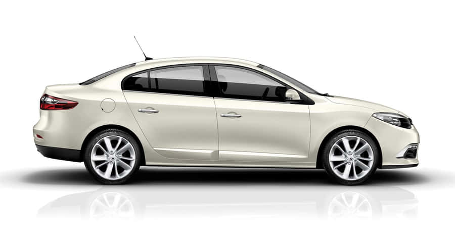 Stylish Renault Fluence On The Road Wallpaper