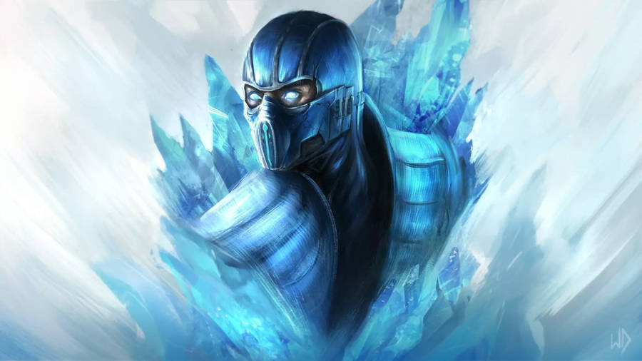 Sub-zero With Ice Crystals Wallpaper