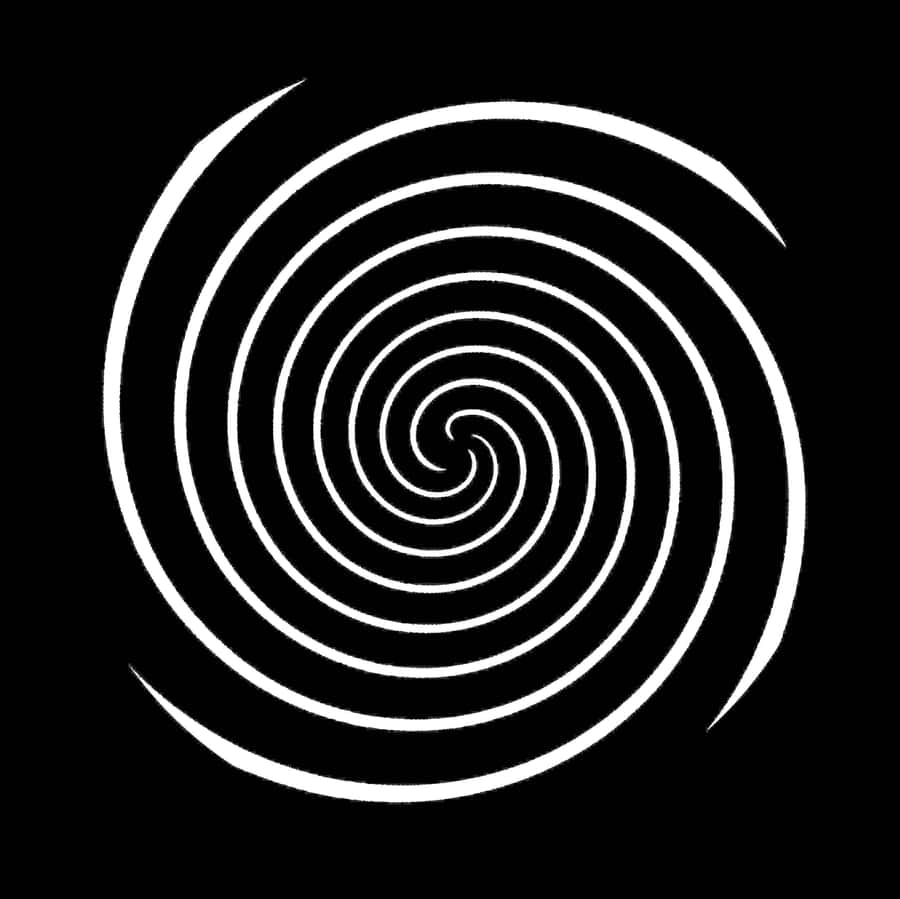 Subliminal Idea Through Spirals Wallpaper
