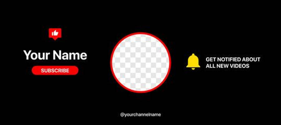 Subscribe Button Youtube Banner Wallpaper