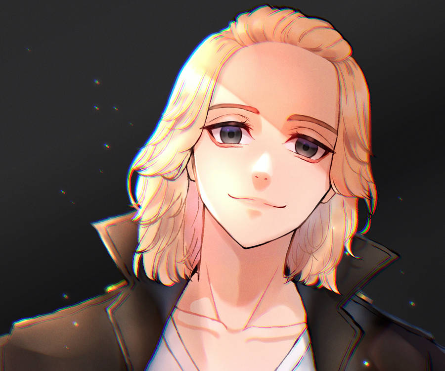 Subtle Look Of Mikey Tokyo Revengers Wallpaper