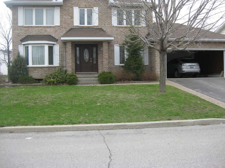 Suburban Home Gatineau Quebec Wallpaper