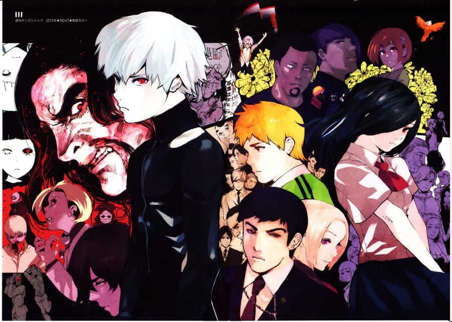 Sui Ishida, Creator Of The Manga Series Tokyo Ghoul And Tokyo Ghoul:re Wallpaper
