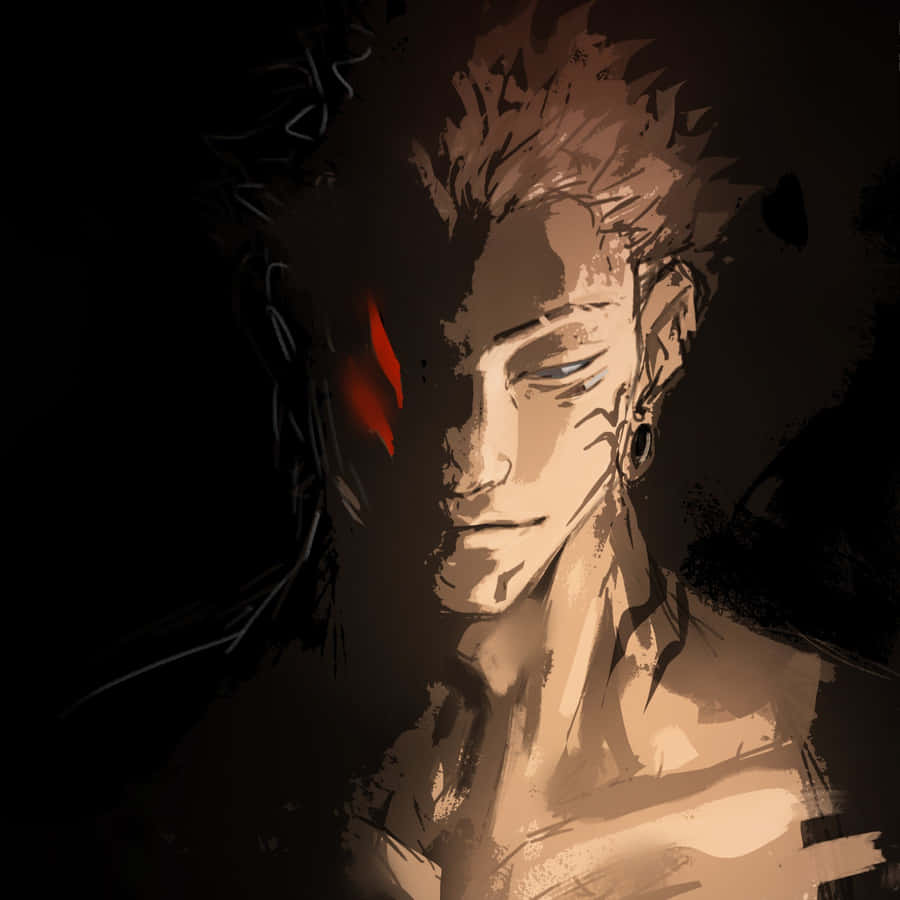 Sukuna Profile Art Wallpaper