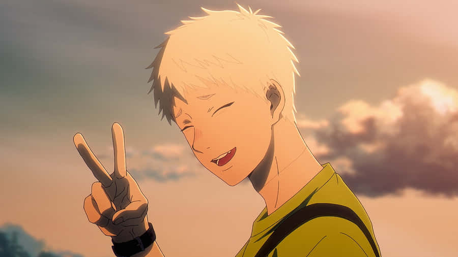 Summer Hikaru Died Hikaru Peace Sign Wallpaper