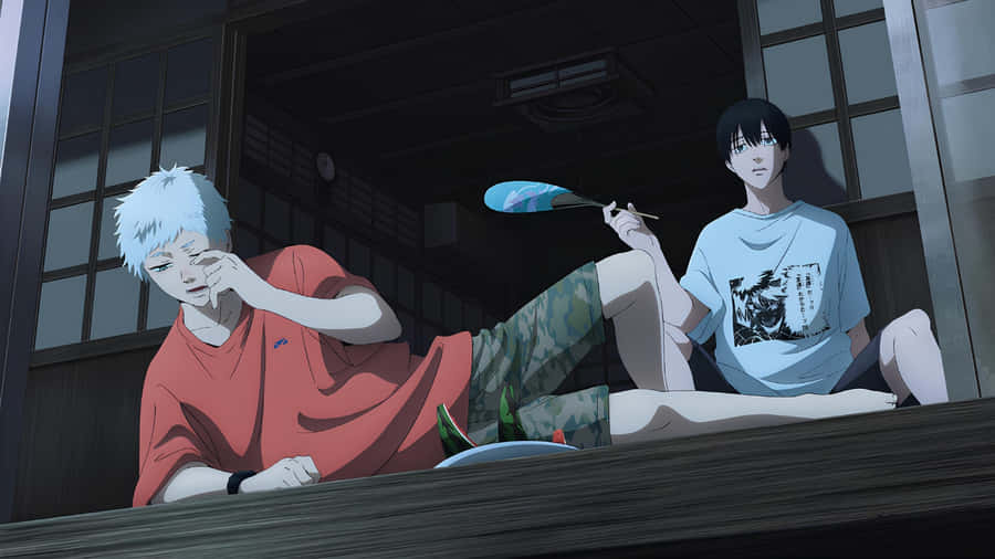 Summer Hikaru Died Relaxing Porch Wallpaper